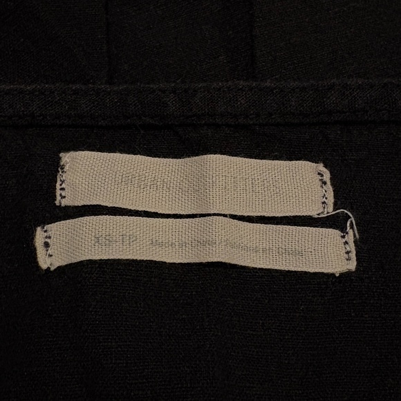 Urban Outfitters Black Mini Dress with front tie Size XS - Picture 3 of 3